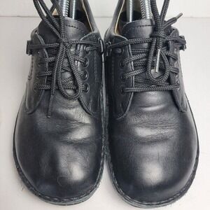 Finn Comfort‎ Black Flat Shoes  Germany Sz 37 US 6.5 NWOT